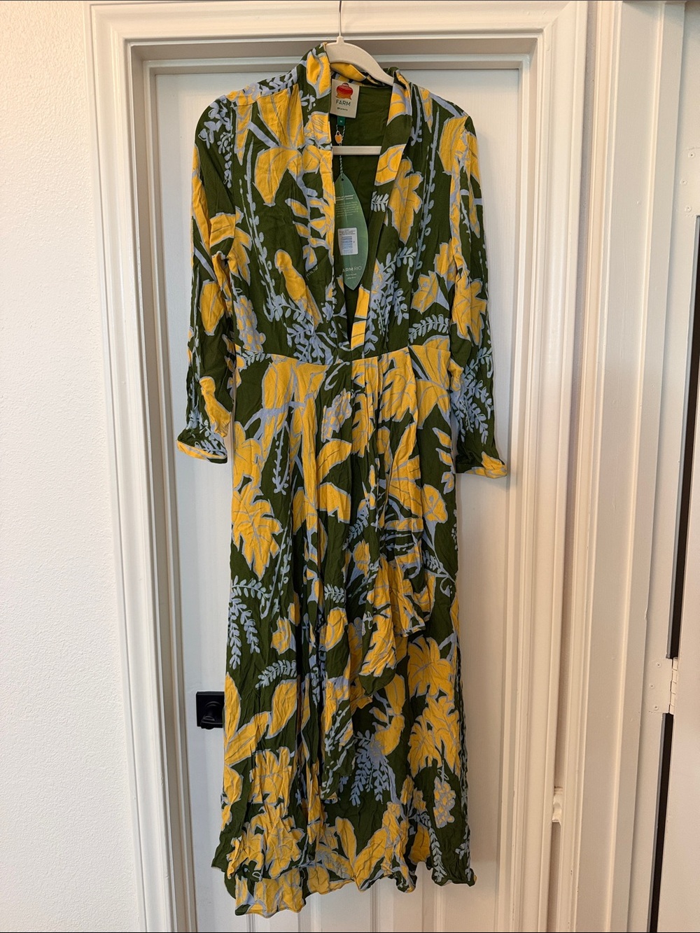 Farm Rio Foliage Maxi Dress - Picture 3 of 4
